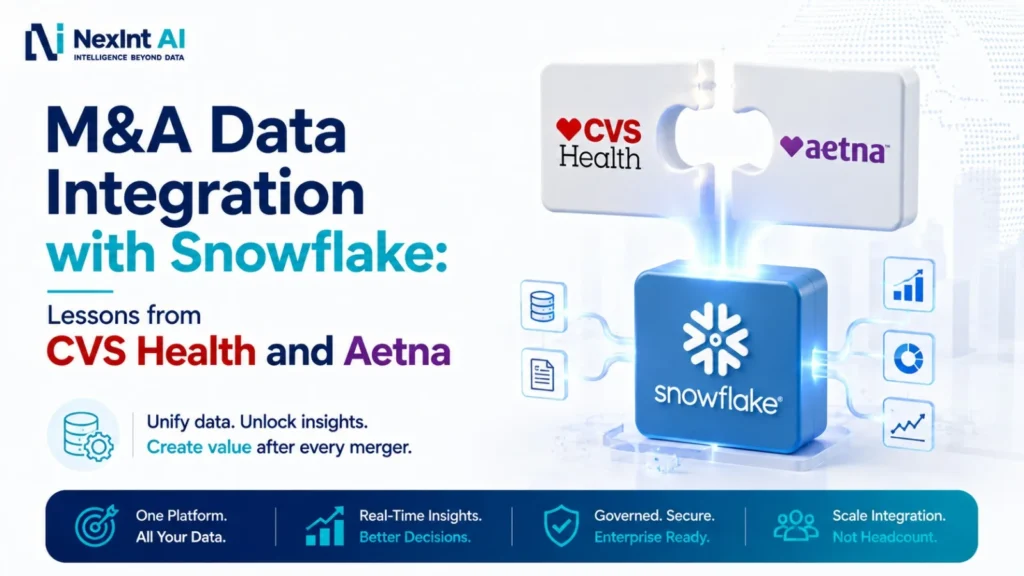 M&A Data Integration with Snowflake: Lessons from CVS Health and Aetna