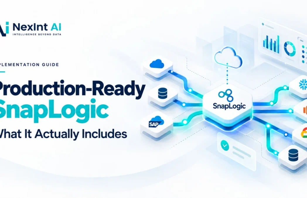 What a Production-Ready SnapLogic Implementation Actually Includes