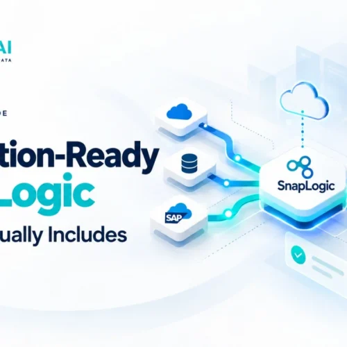 What a Production-Ready SnapLogic Implementation Actually Includes