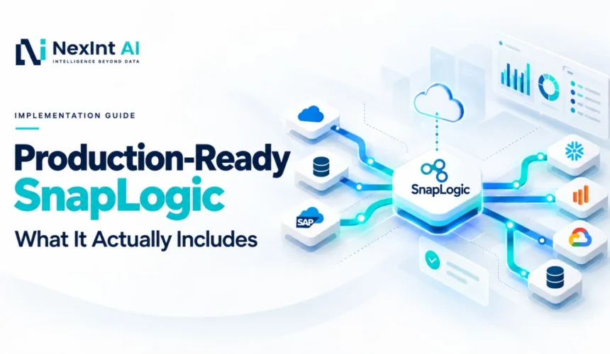 What a Production-Ready SnapLogic What a Production-Ready SnapLogic Implementation Actually Includes