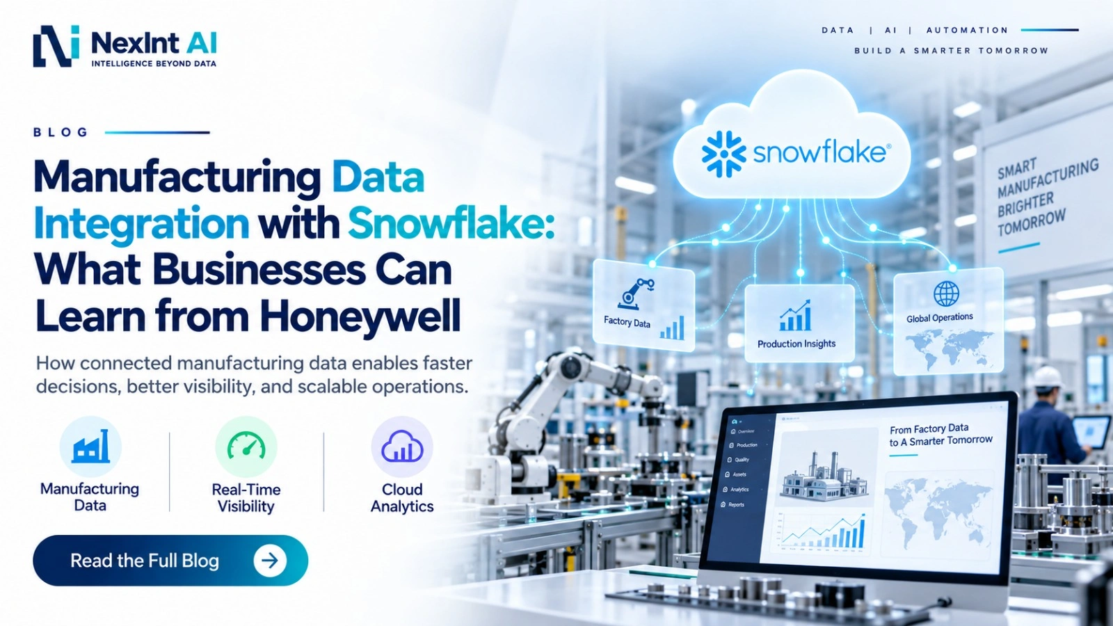 Manufacturing Data Integration with Snowflake: What Businesses Can Learn from Honeywell