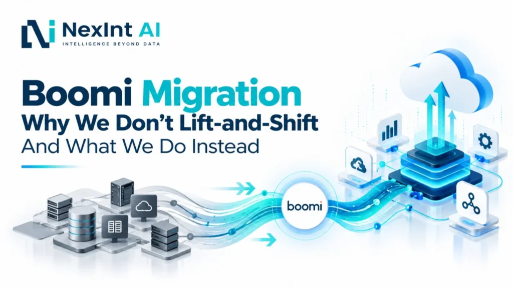 Why We Don’t Lift-and-Shift in a Boomi Migration (And What We Do Instead)