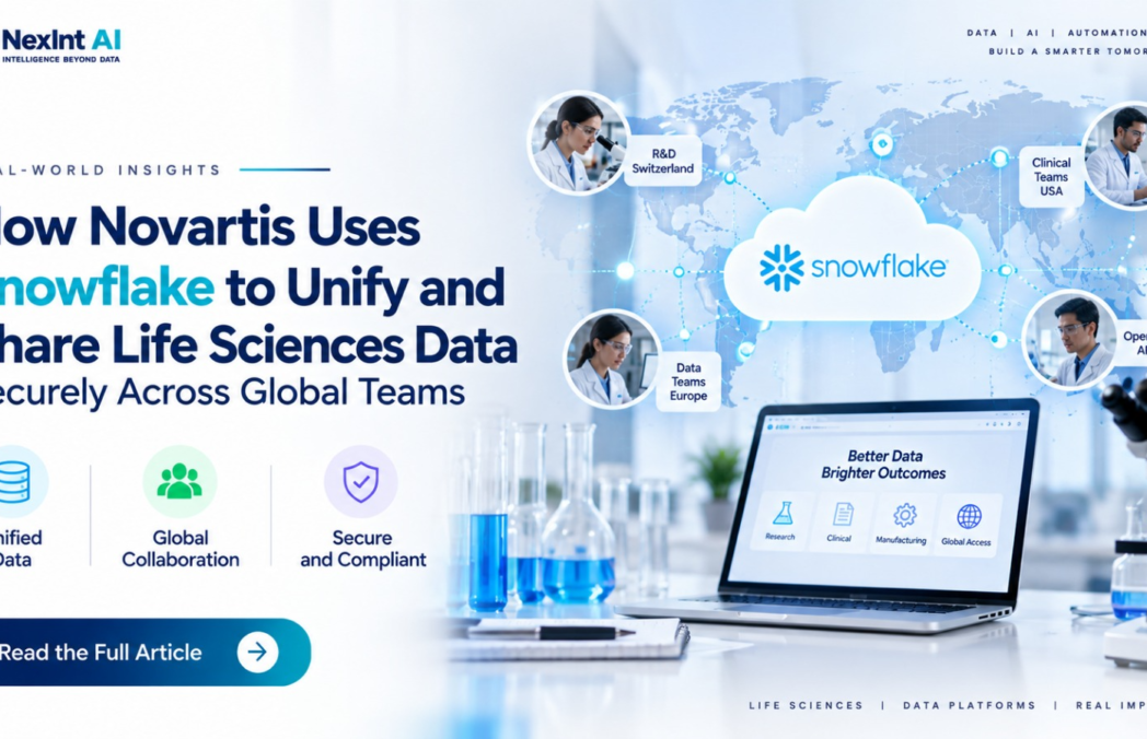 How Novartis Uses Snowflake to Unify and Share Life Sciences Data Securely Across Global Teams