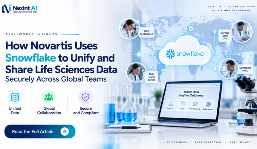 How Novartis Uses Snowflake to Unify and Share Life Sciences Data Securely Across Global Teams